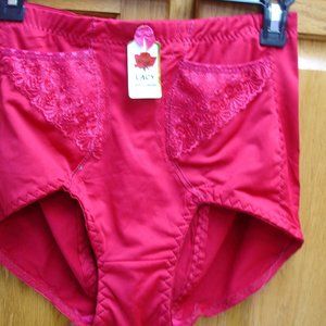 WMN'S/JR'S LACY PANTIES SIZE XL PINK